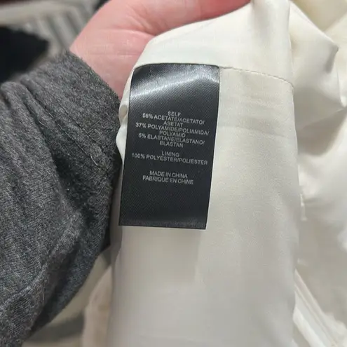 Tibi White Sleeveless Mini Dress