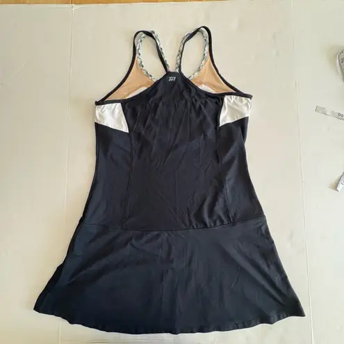 Tail racerback tennis dress athletic golf dress navy blue green Size M