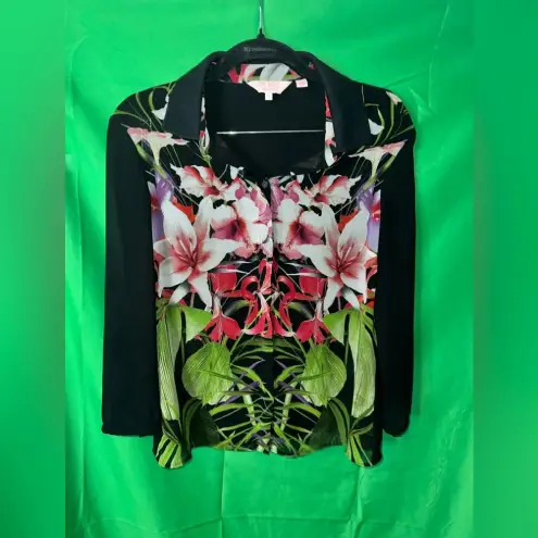 Ted Baker  London 100% Polyester Blouse size Small