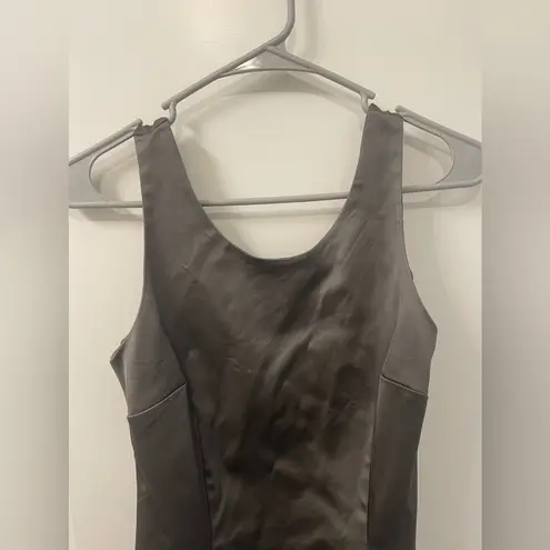 & Other Stories & other stories satin dress grey size eur 36 us 4