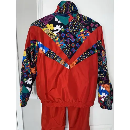 Head vintage Women Red Lightweight Lined Full Zip Track suit