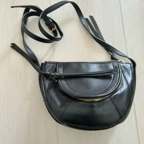 Kooba Monteverde Mini Crossbody Bag- Black