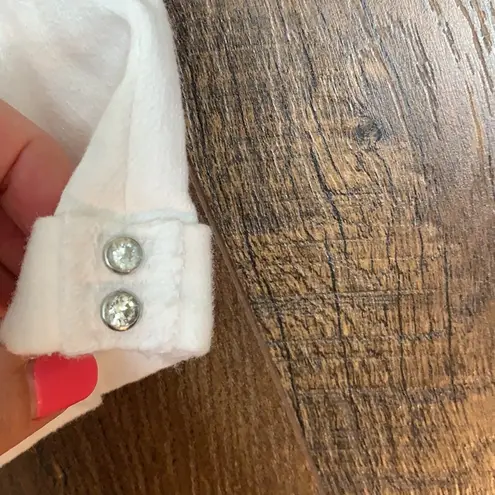 NYDJ White Cropped Lift Tuck Technology Jeans