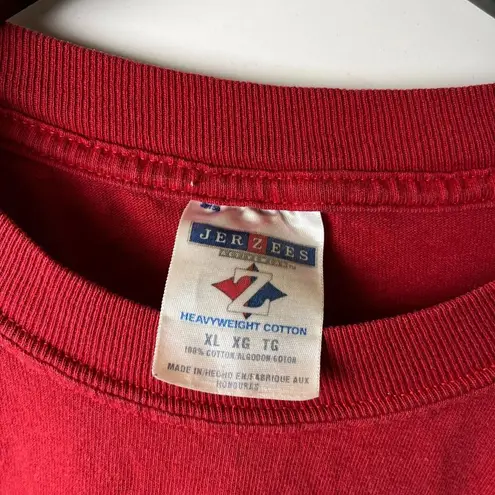 2004 Vintage Y2K Scouting on the Ellipse T Shirt Red XL Extra Large Graphic Tee