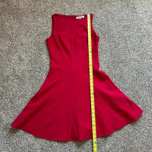 Elizabeth and James berry pink/red Hollis sleeveless mini dress size 8 NWT