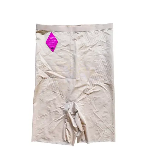 Spanx NWT  Shapewear High-Rise Shorts 1X Nude Beige Tummy Control Compression