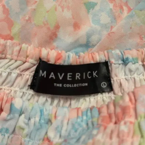 Maverick the Collection Dress Womens Large Pink Blue Pastel Taylor Swift Lover