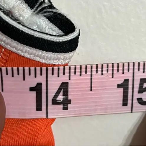 Lole Women’s  Athletic Running Tank‎ Top With Pocket Orange & White Size Small