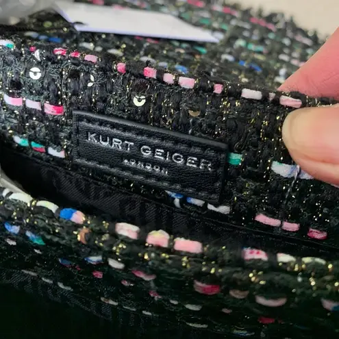 Kurt Geiger Authentic LONDON Tweed LG Crosb/Shoulder bag