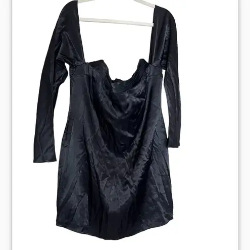 Camila Coelho NEW Charlie Mini Dress in Black size XL