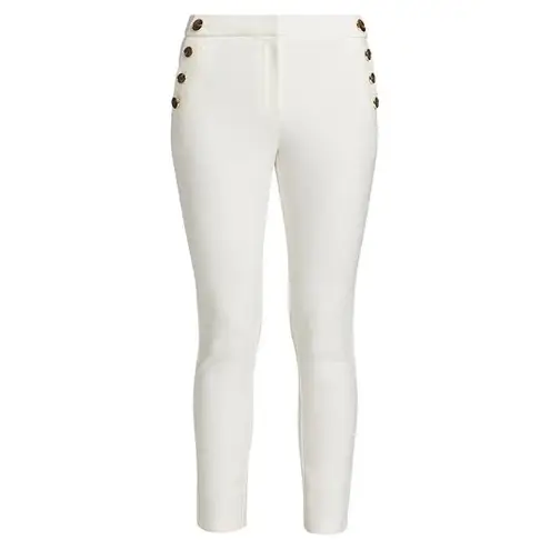 Derek Lam 10 Crosby Kelis Straight Leg Sailor Pants Size 6 White