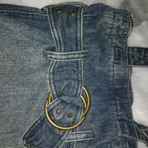 Arizona Jeans Arizona Jean Denim Boho Bucket Bag Sz M