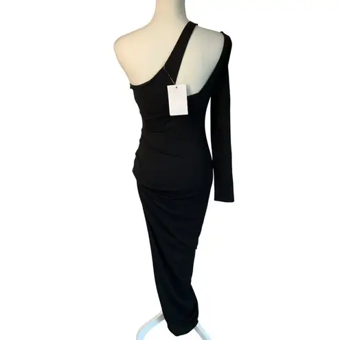 Not Yours To Keep Rio Maxi Dress in Black Small New Womens Long Column Gown