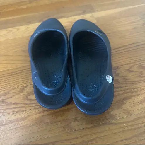 Crocs  Flat Black Shoes