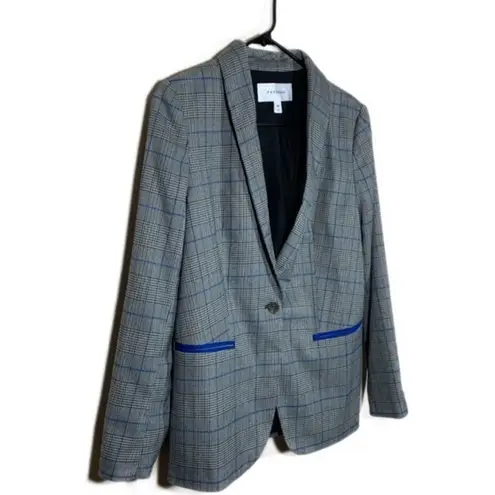 Popsugar ✨  Essential Plaid Boyfriend Suit Jacket✨