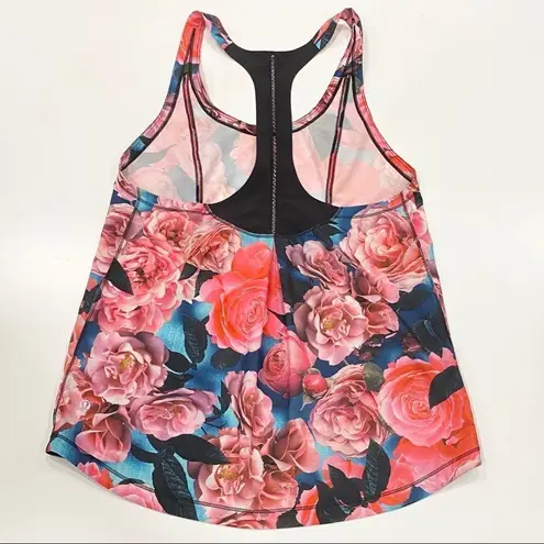 Lululemon  Floral loose fit Tank Top 6 Lightened Up Secret Garden