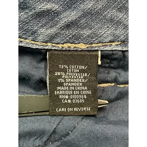 Akademiks RED/CLEAR CRYSTAL EMBELLISHED STRAIGHT LEG JEAN STYLE N50P102R SIZE 24