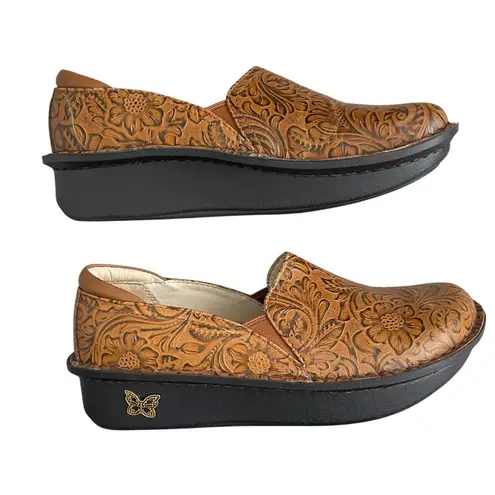 Alegria Keli Embossible Tawny Shoes Women’s Size 38