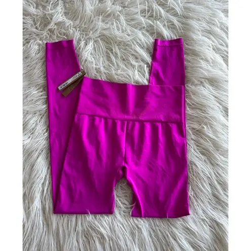 SKIMS Soft Smoothing Leggings Fuchsia Green Size Medium