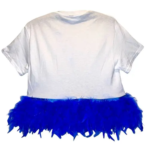 Custom Reworked Crop Feather Graphic PARIS T