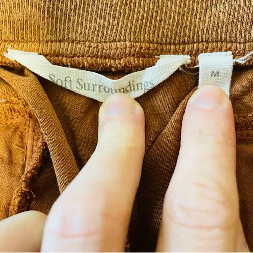 Soft Surroundings Medina Convertible Cropped Lyocell Pants