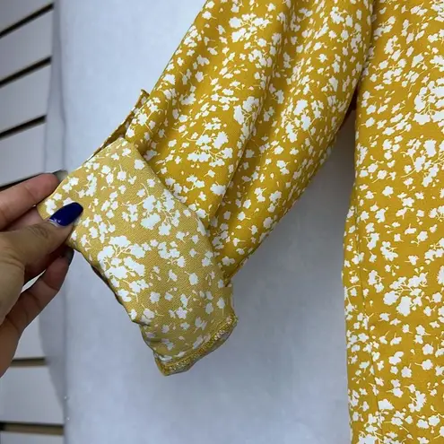 Timeson Women's Casual Chiffon V Neck 3/4 Sleeve Blouse Tops Sz XL White