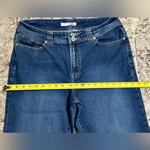 Chico's  cropped capri jeans size 12 cuffed