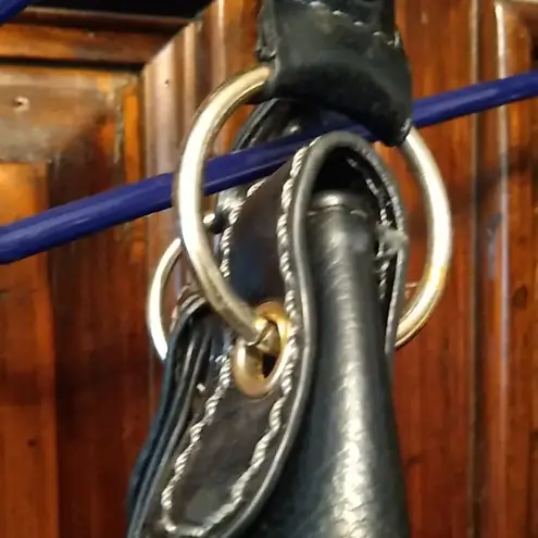 Large Hobo Style Black Handbag