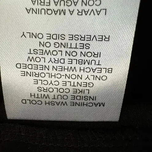 Democracy High Rise Ab Technology Ponte Knit Camo Print Pants Black SZ XS # 1946