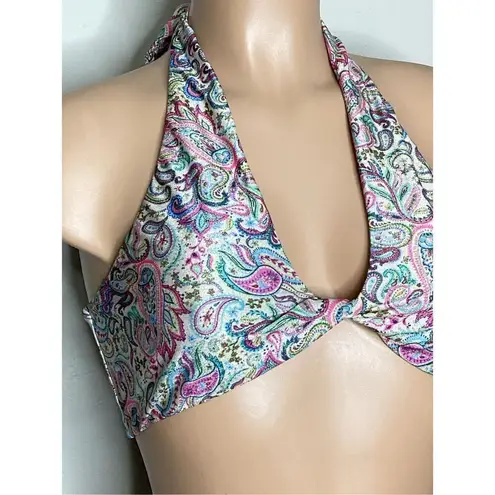 PilyQ New. PQ shimmer paisley bikini. L-top/S-bottom. Retails $152