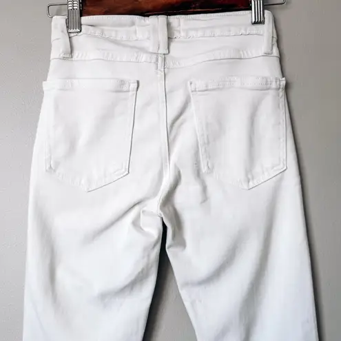 Just Black White Skinny Jean Size 24