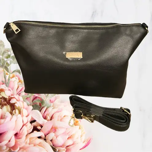 🍁BCBG Paris Black Tote & Crossbody Bag Set