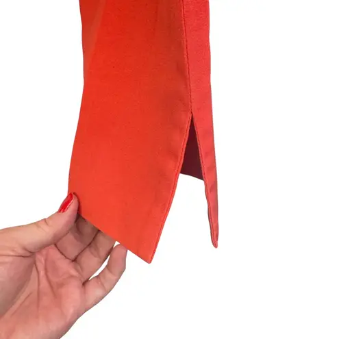 Emilio Pucci Firenze Made in Italy Orange Red Straight Leg Pants EU 40 US 6-8