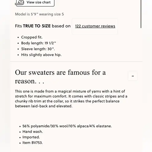 J.Crew  Chunky crewneck sweater in Supersoft yarn