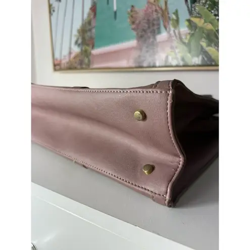 Ecosusi Tan Vegan Faux Leather Laptop Tote Bag 15.6” Work Purse 16x12