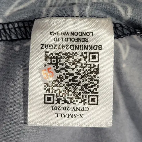 Chelsea Peers Womens XS Long Sleeve Pajama Top Celestial Sun Moon Stars Navy Blue Size undefined