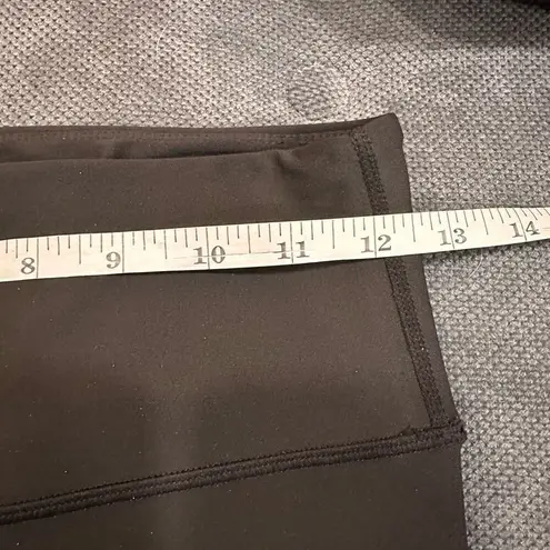 SoulCycle Black Hi Rise 7/8 Leggings Spellout Size Small