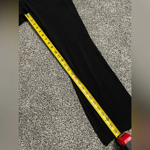 Susan Graver New Black Wide-Leg Business Casual High Waisted Pants MP