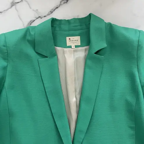 Sézane Sezane Romane Jacket in Kelly Green Size 12 Preppy french chic oversize blazer