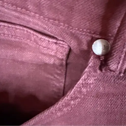 Judy Blue Tummy Control Oxblood High Rise Wide Leg Crop Jeans Plus Size 18 W