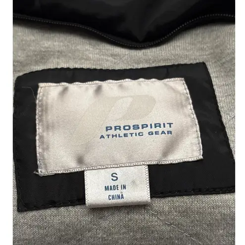 Pro Spirit Athletic Gear Puffer Vest Woman's Small Black Winter Fall Cozy