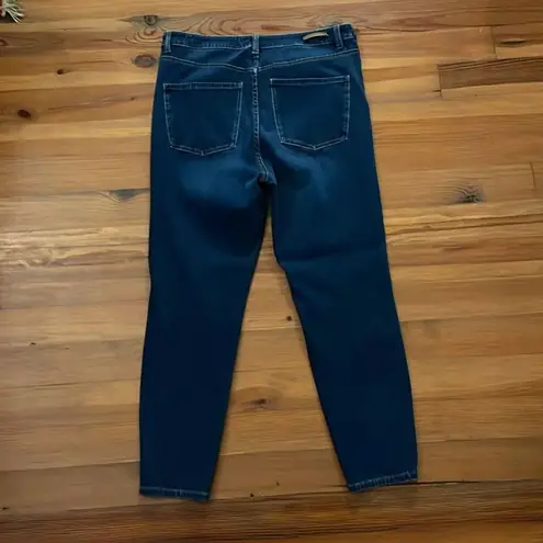 Soft Surroundings Denim Ultimate High Rise Slim Blue Jeans Womens Size 14 2CW54