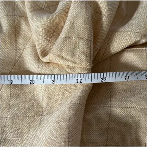 Pendleton Rayon, Wool & Silk Blend Trouser Pant Suit Size 16 and Gorgeous Yellow