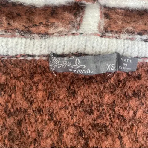prAna Chai heather brown “Shine On” pullover Hoodie sweater size XS