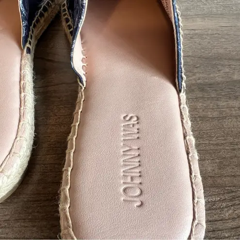 Johnny Was Olivia Women's Slip On Mule Espadrille Shoe Size 10 #B12107A