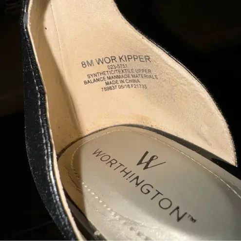 Worthington  W Wor Kipper Cheetah Animal Print Pointed Toes Low Heels Womens 8 thumbnail 6