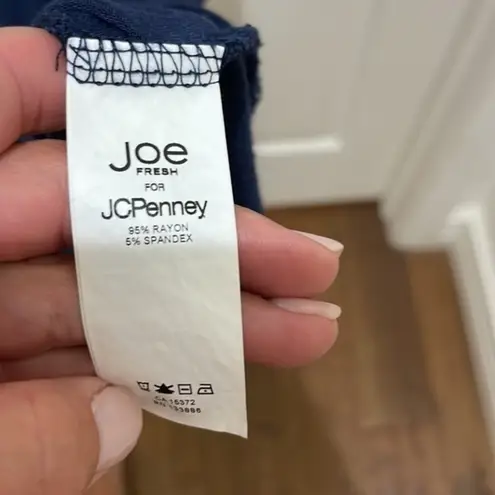 Joe Fresh  Navy Blue V-Neck Sleeveless Maxi Dress