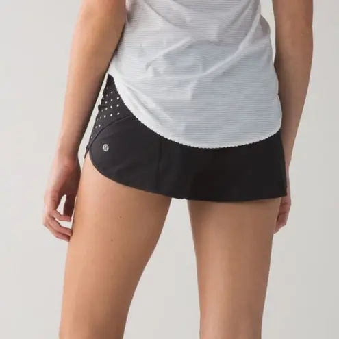 Lululemon Speed‎ Shorts with Reflective Dots