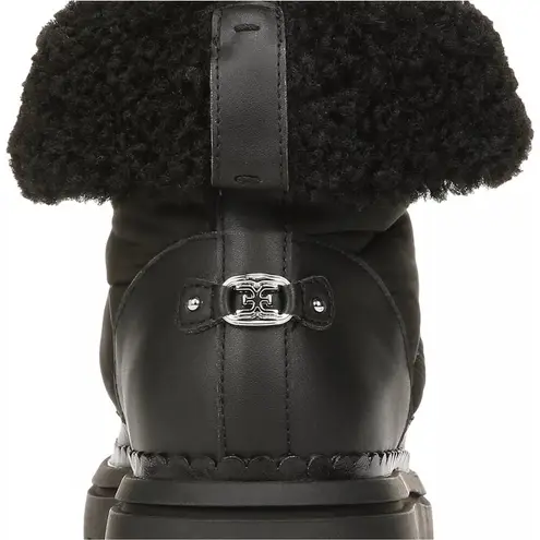 Sam Edelman  Ozie Quilted Booties Women's 6.5M Black Boots Shoes Grunge Cozycore