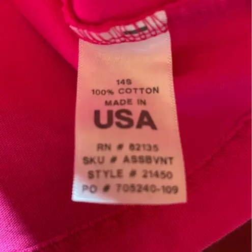 Fresh Produce t-shirt womens small embroidered flip flops USA Beach coastal tee